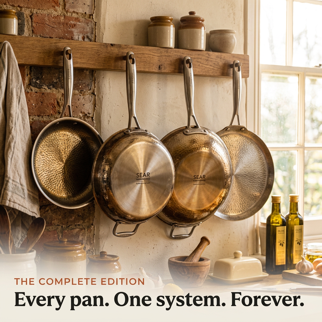 Titanium Hammered Complete Edition - kitchen lifestyle