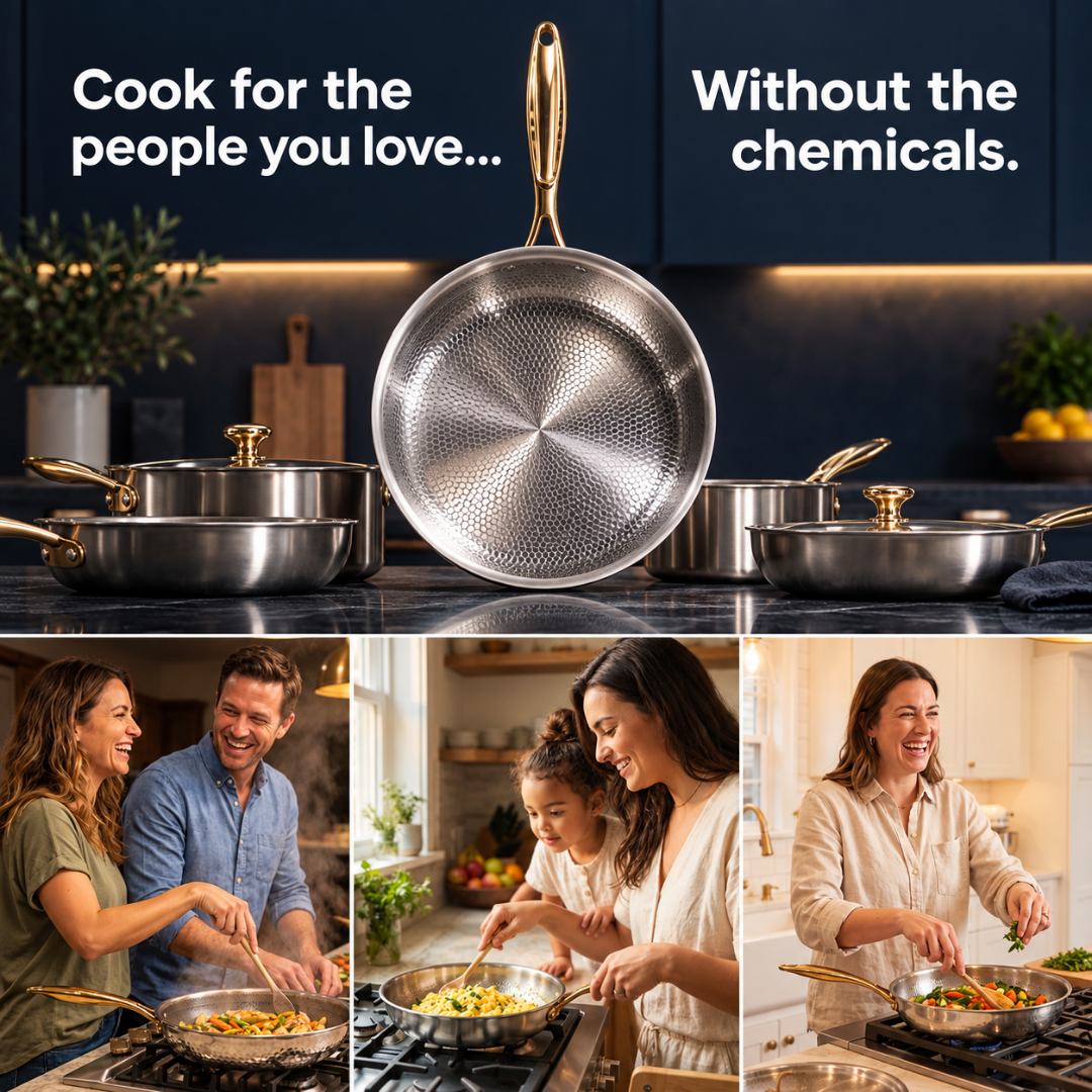 Certified Pure Titanium Nutri Pan Pro