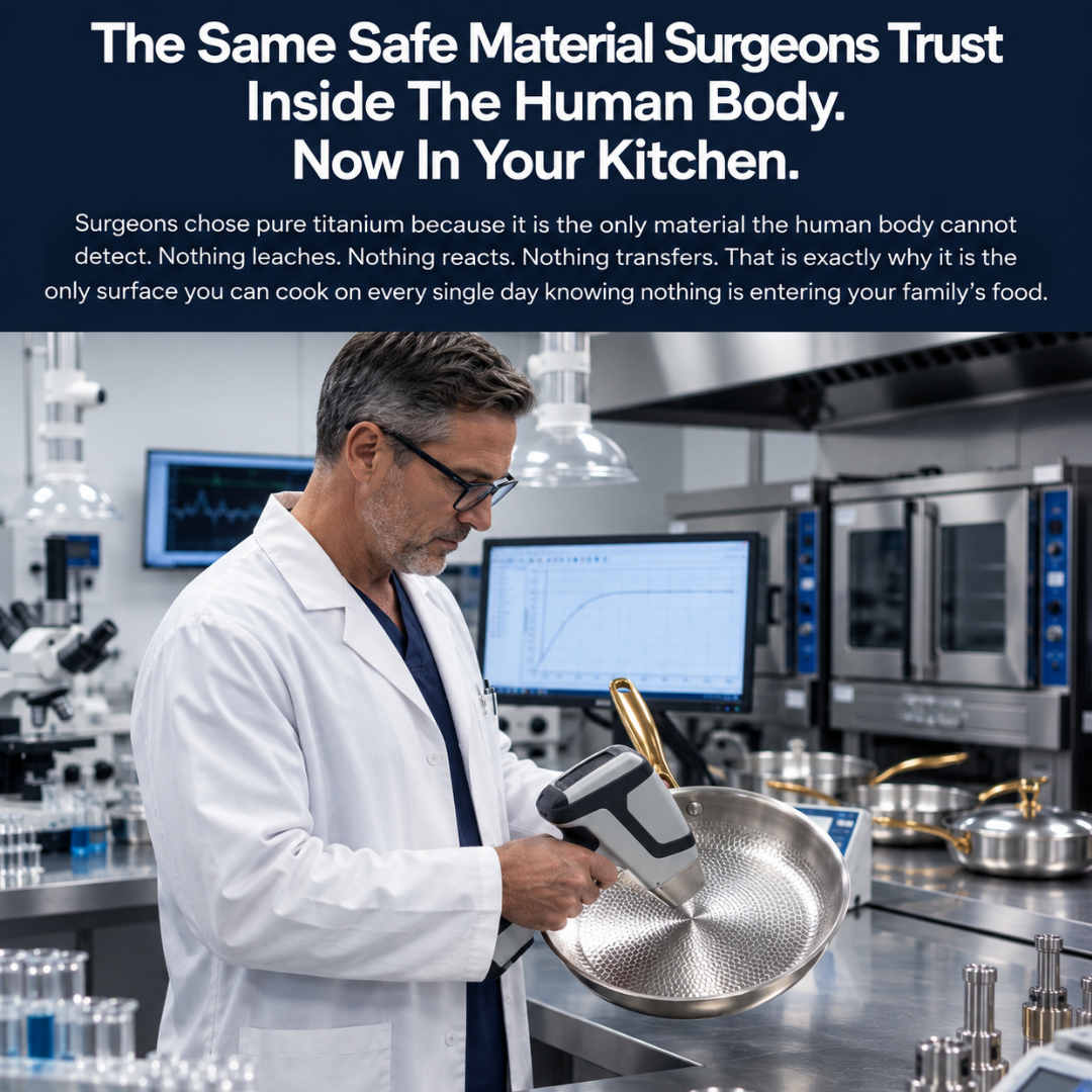 Certified Pure Titanium Nutri Pan Pro