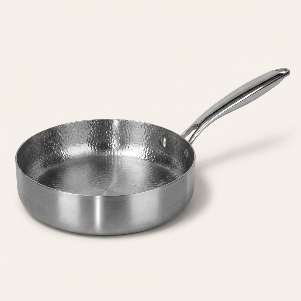 Titanium Hammered Deep Pan Pro - hero