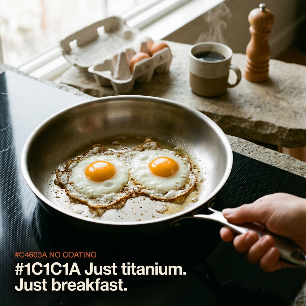 Titanium Pan Pro - Just breakfast
