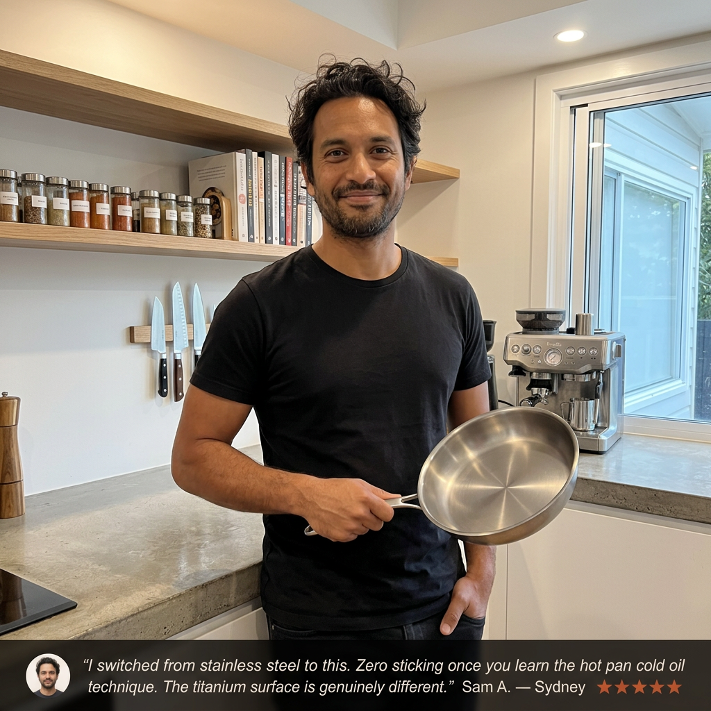 Titanium Pan Pro - Sam BIFL testimonial