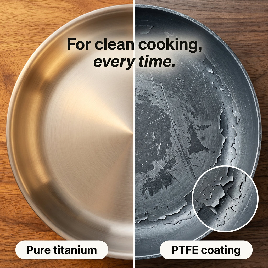 Titanium Pan Pro - split comparison