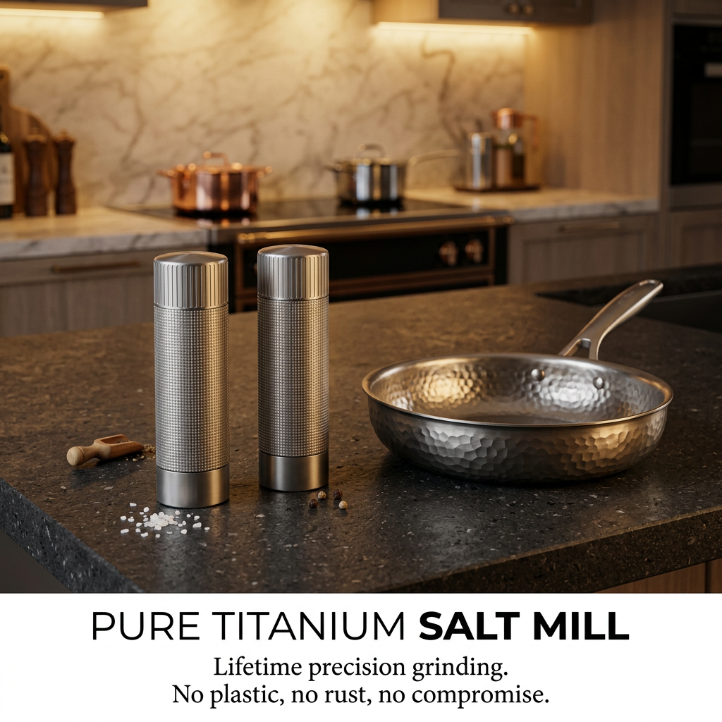 Salt Mill - kitchen system with pan