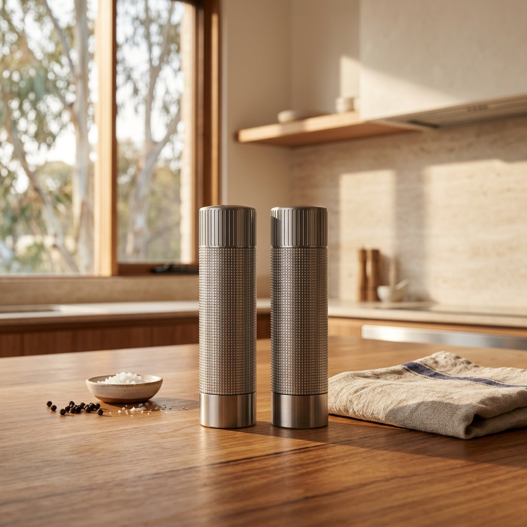 Salt Mill - paired with pepper mill