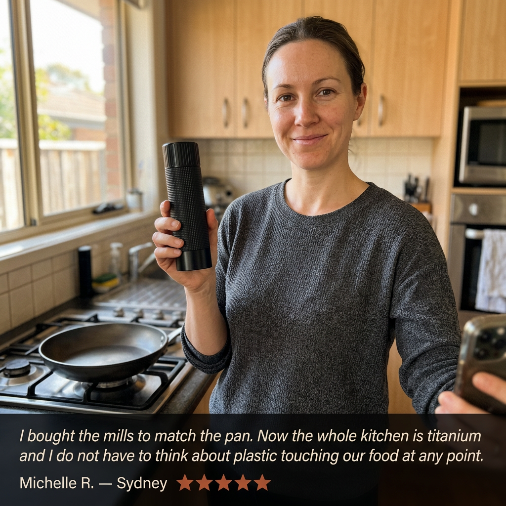 Pepper Mill - Michelle testimonial