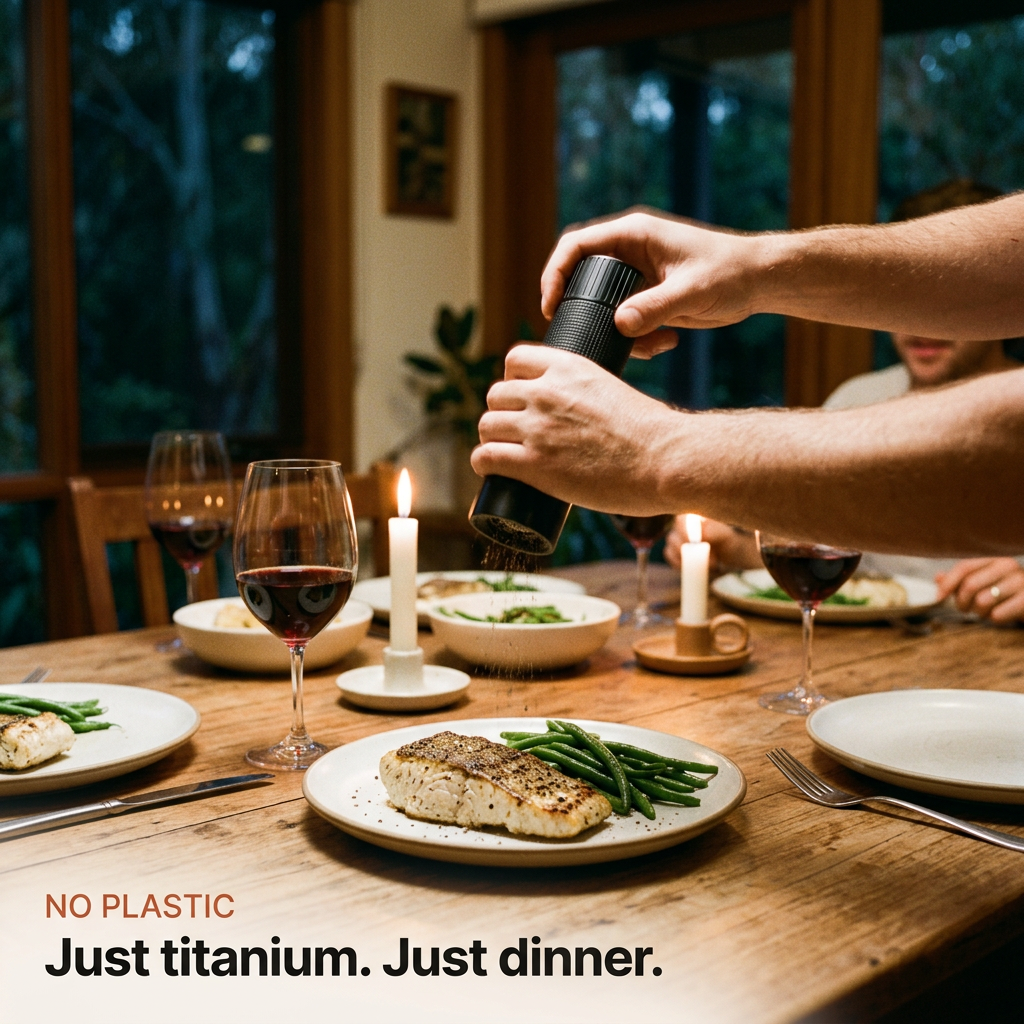Pepper Mill - dinner table just dinner