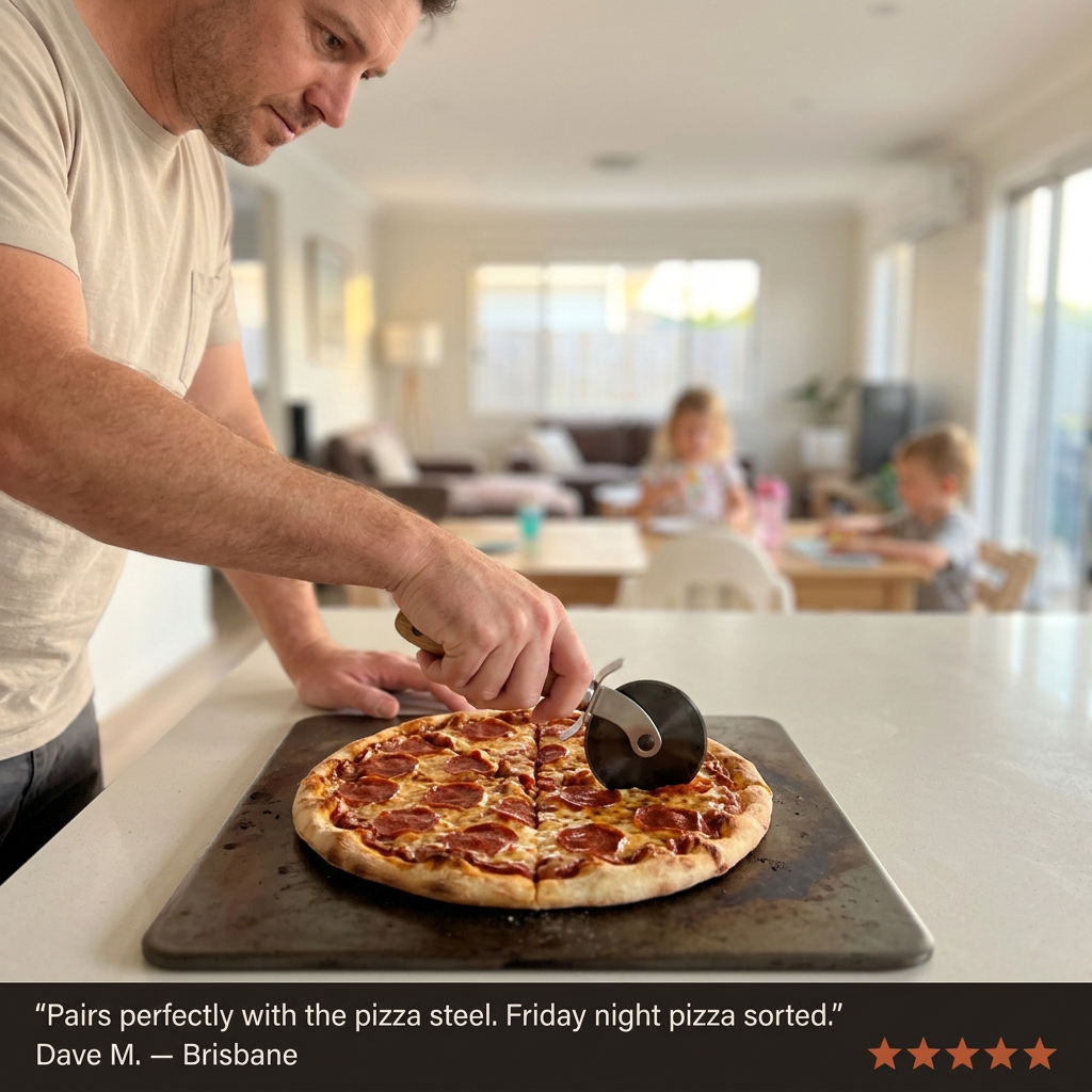 Pizza Wheel - Dave Friday night testimonial