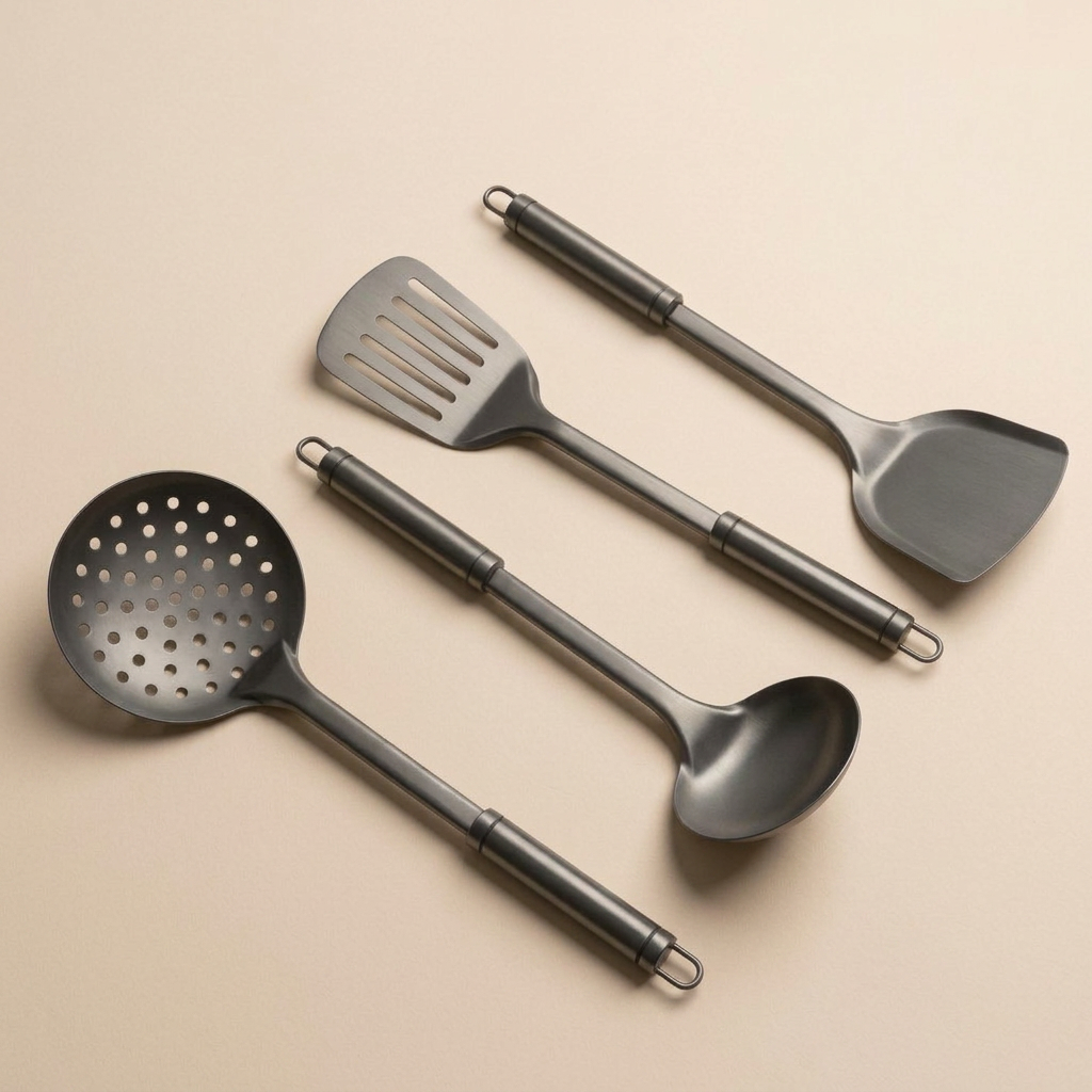 Titanium Utensil Set Bundle - hero all four
