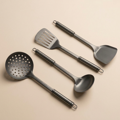 Titanium Utensil Set Bundle - hero all four
