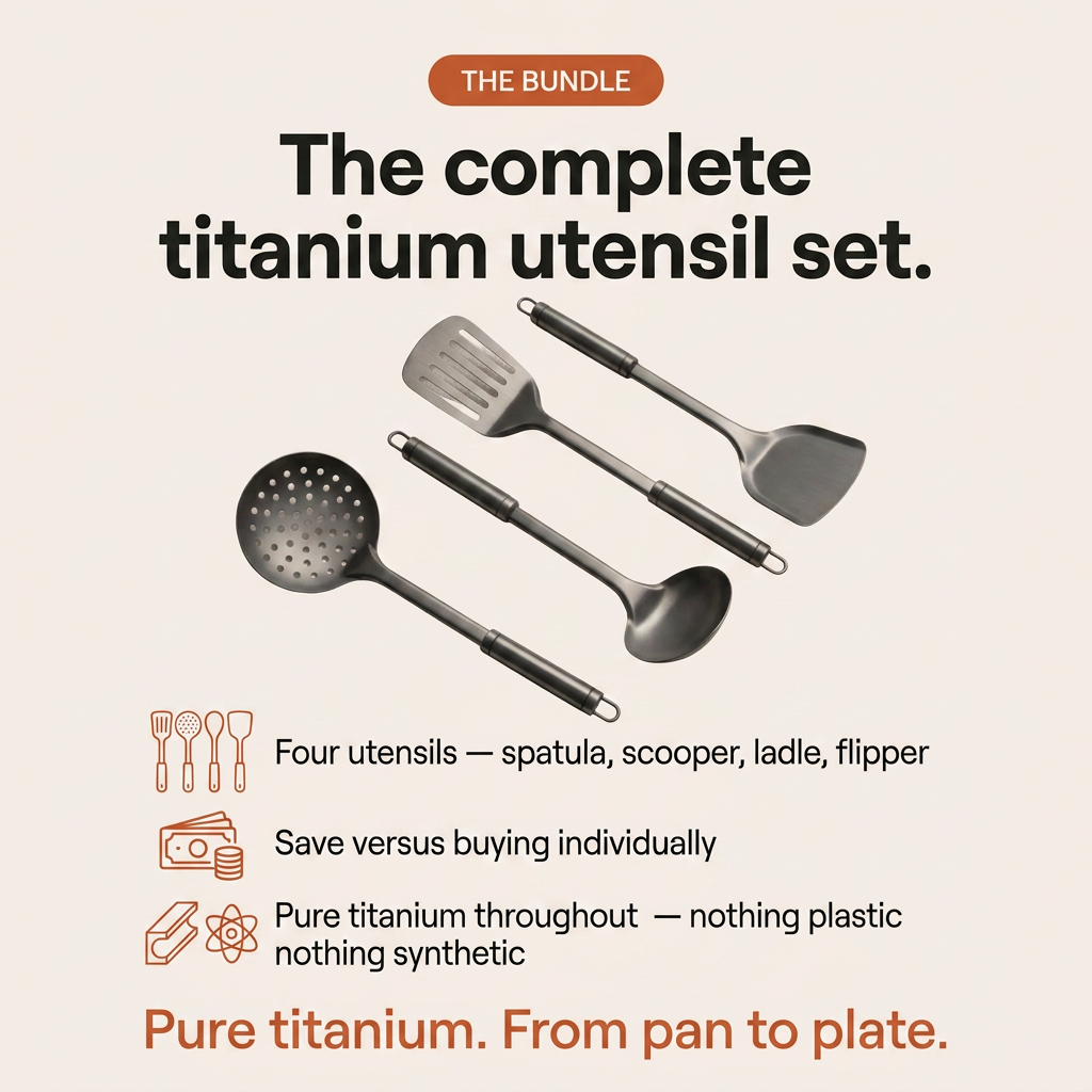 Titanium Utensil Set Bundle - bundle card