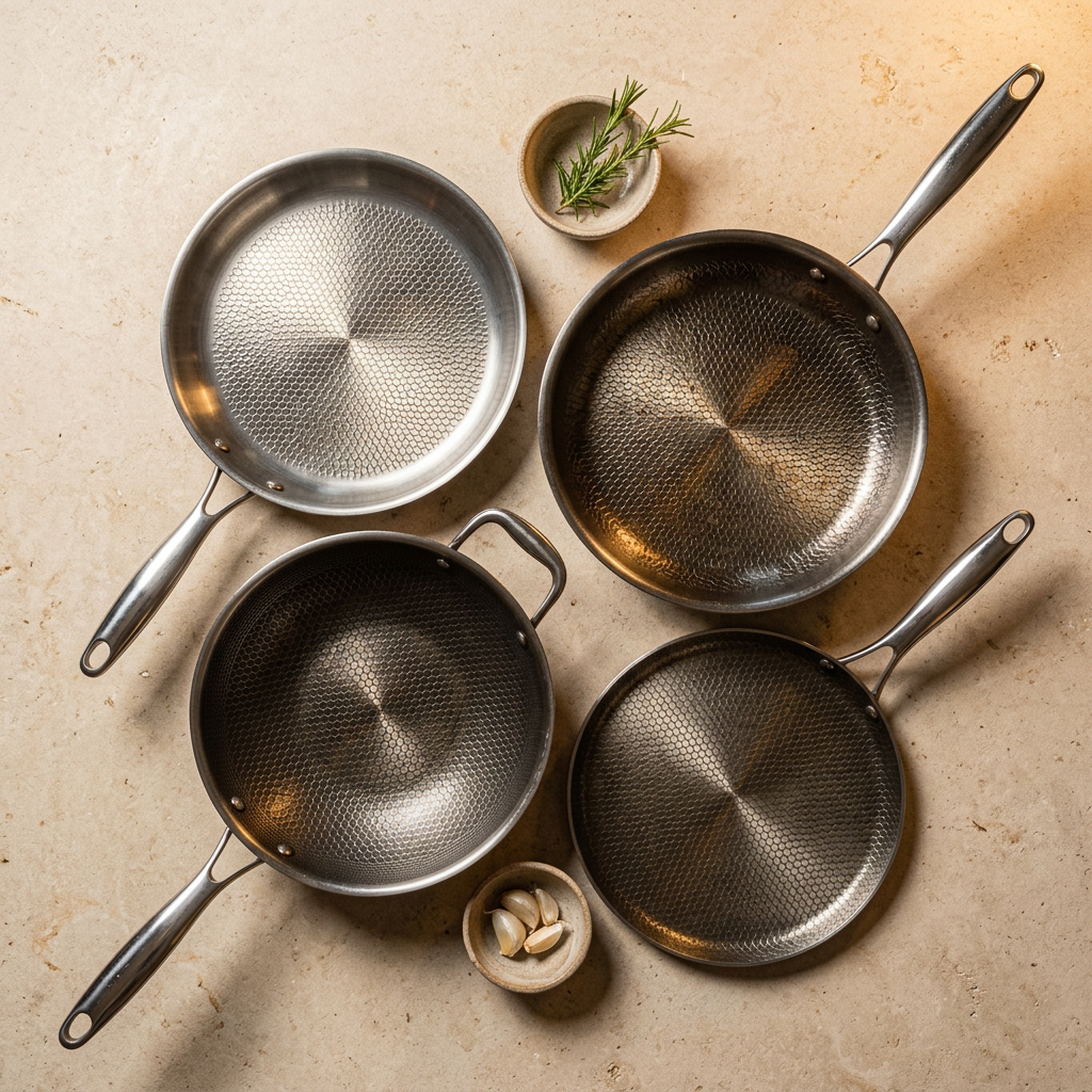 Titanium Hammered Complete Edition - overhead flat lay