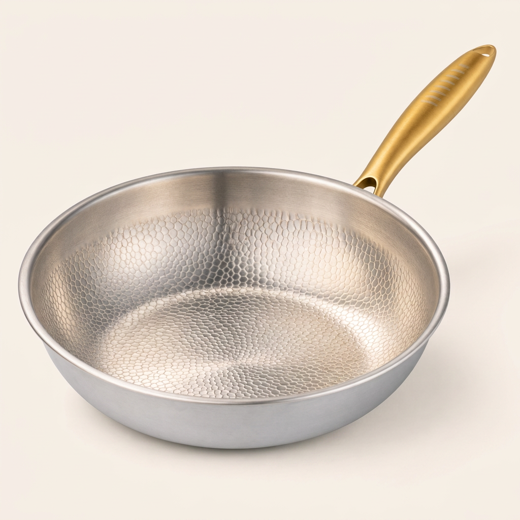 Titanium Wok Pro Gold Handle - hero